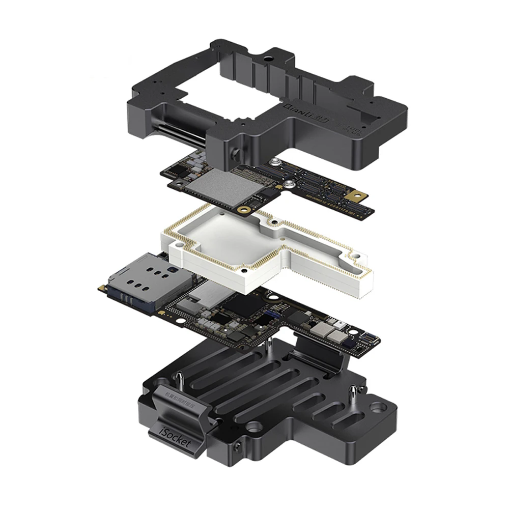  iPhone X Motherboard iSocket Test Fixture Logic Board Diagnostic Test Repairing Tools Without Solde