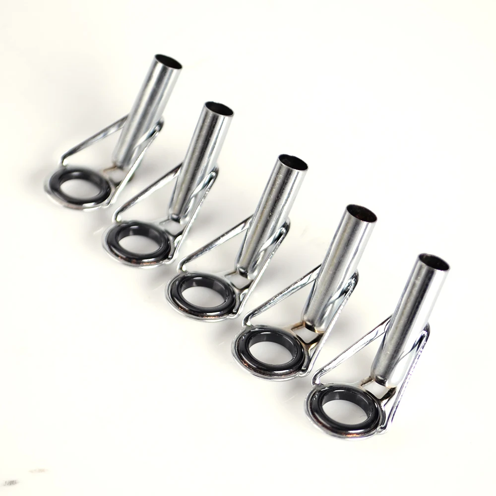 

FISH KING Top Guide 5PCS/lot 1.6mm-4.6mm Stainless Steel Fishing Rod Tip Repair Kit DIY Eye Rings Fishing Tackle Top Quality