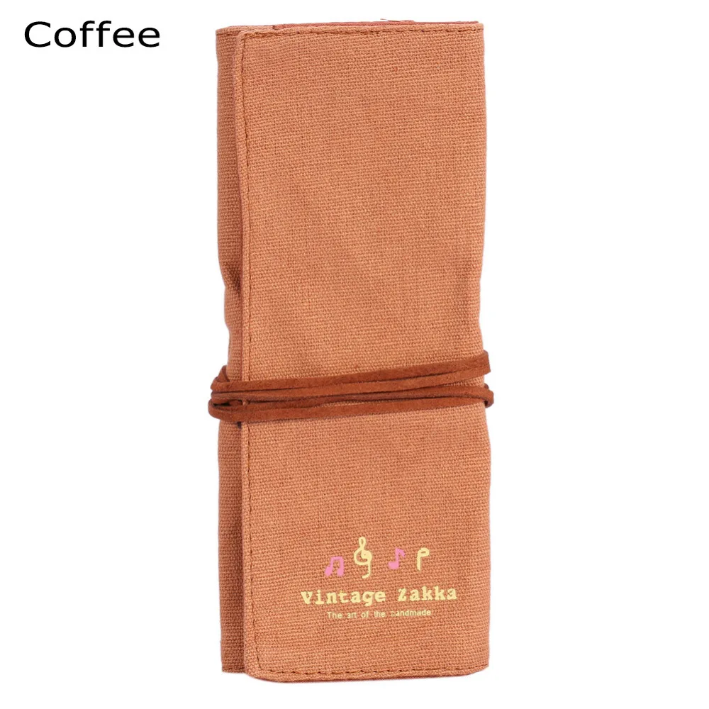 Maquiagem Canvas Wrap Roll Up Pen Pencil Makeup Case Holder Makeup Brush Retro Romantic Bag Pouch Srorage Bag Toiletry Kit Maquiagem Canvas Wrap Roll Up Pen Pencil Makeup Case Holder Makeup Brush Retro Romantic Bag Pouch Srorage Bag Toiletry Kit