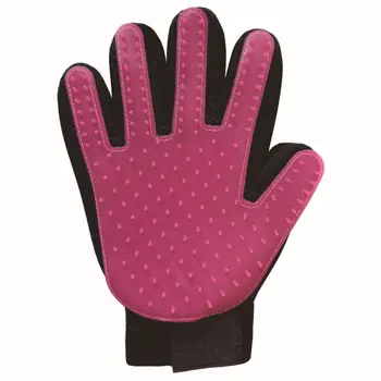 

Pet Grooming Glove Cat Dogs Hair comb Efficient Pet Hair Remover Mitt Left & Right Enhanced Five Finger Design Pets Suppliers