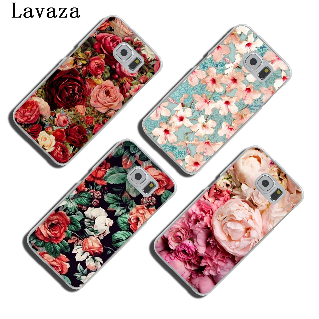 Чехол для телефона Lavaza Розовый пион Sunflowe розы ромашки цветы вишни чехол Samsung Galaxy