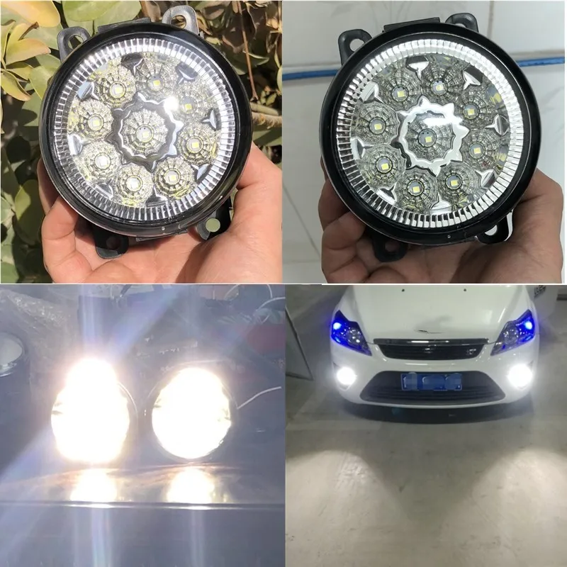 2 шт. Автомобильные противотуманные фары DRL светодиодные фонари для FORD TRANSIT TOURNEO