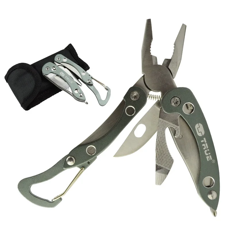 

KSHIELD Mini Multitool Pliers Outdoor Camping Portable Stainless folding Pocket Folding Knife Multifunction Multi Tool plier