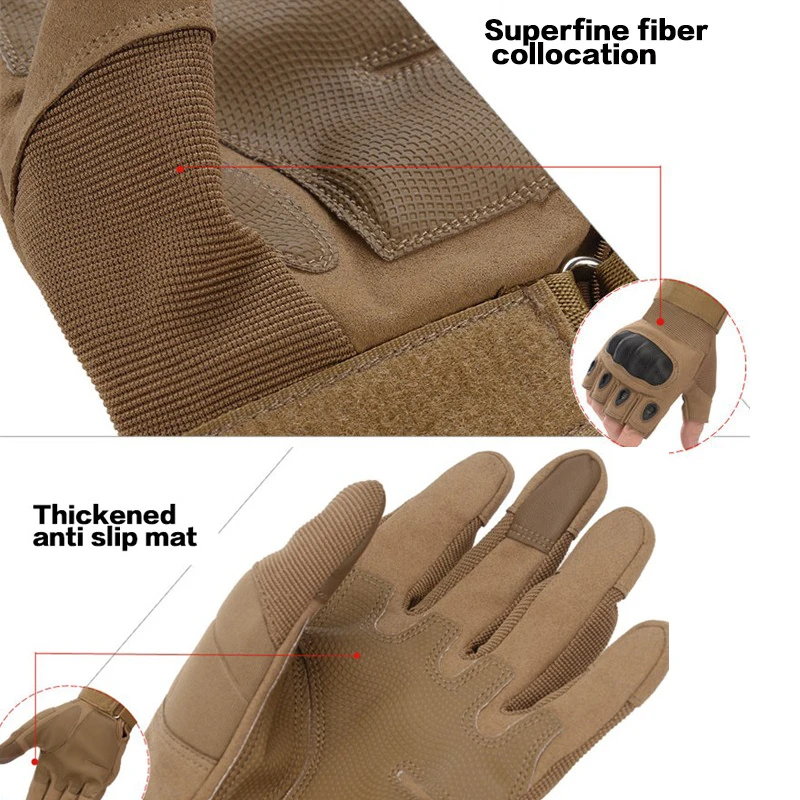  Touch Screen Gloves Army Military Tactical Gloves Men Outdoor Sports Paintball Airsoft Shooting Cyc
