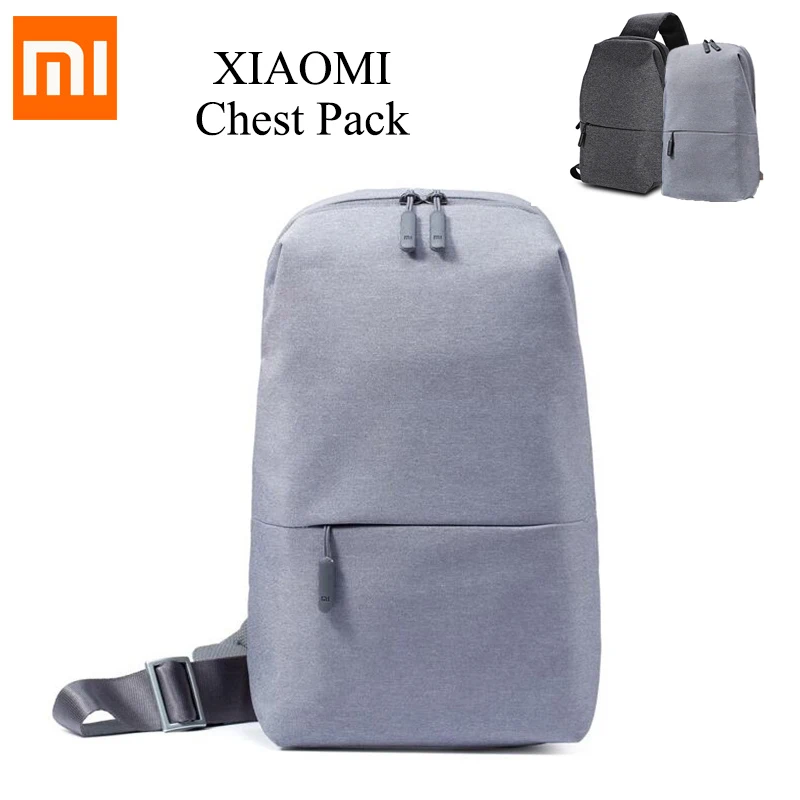 Рюкзак Xiaomi Mi городской рюкзак для отдыха нагрудный сумка мужчин и женщин