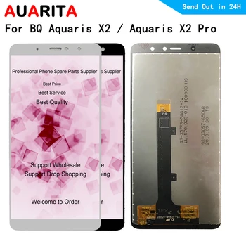 

AAA quality LCD For BQ Aquaris X2 pro LCD Display Touch panel Screen front glass Assembly Repair Parts Tools For BQ Aquaris X2