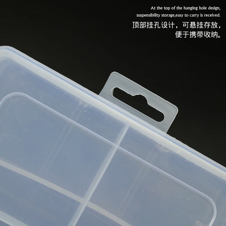 JERXUN Прозрачные Пластиковые боксы электронные аксессуары с крепящимися винтами деталями коробка аппаратные инструменты коробка