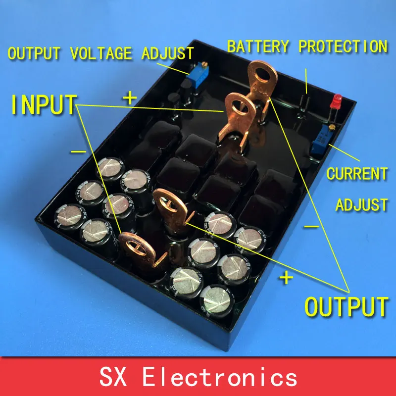 

60V/30A Buck Converter Step Down DC Regulator with CV&CC Adjustable And Battery Protection Function