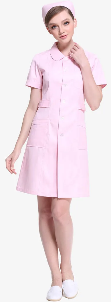 Женская белая розовая синяя медицинская одежда с короткими рукавами медицинские услуги униформа медсестры одежда хлопок Защита