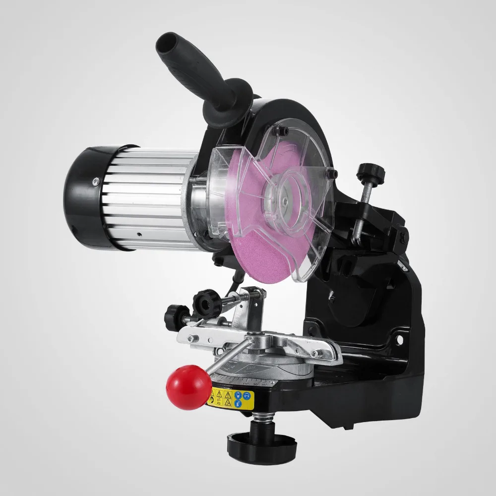 CHAINSAW SHARPENER GRINDER W/ GRINDING WHEELS W/LAMP&DISC ELECTRIC