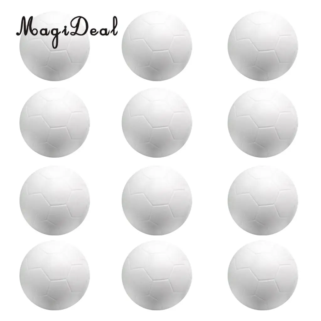 Buy MagiDeal Professional 12 Pieces 32mm White Soccer