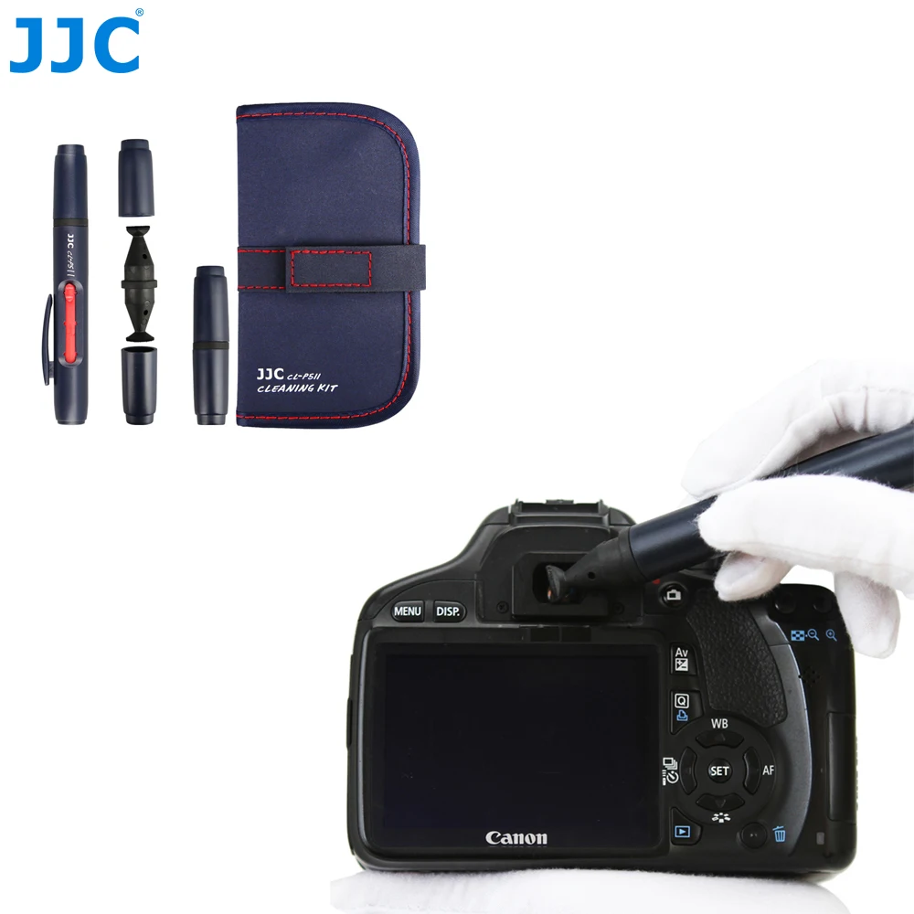 JJC Camera Lens Cleaning Pen Kit DSLR SLR Viewfinders Screens Filters Camcorders Clean Tool for Canon