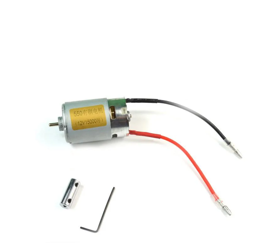 

High Torque 550 Brushed Motor 12V 15000RPM for RC Boat/Car Model/Feeding Boat/Tug Boat/Fishing Boat Spare Part