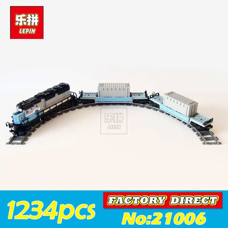 

LEPIN 21006 Technic Series 1234pcs Ultimate The Maersk Train Building Blocks Bricks Compatible 10219 Educational Children Toys