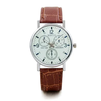 

watches men luxury brand wristwatches fashionable Watches Quartz Men's Watch Blue Glass Belt Watch Men A.10