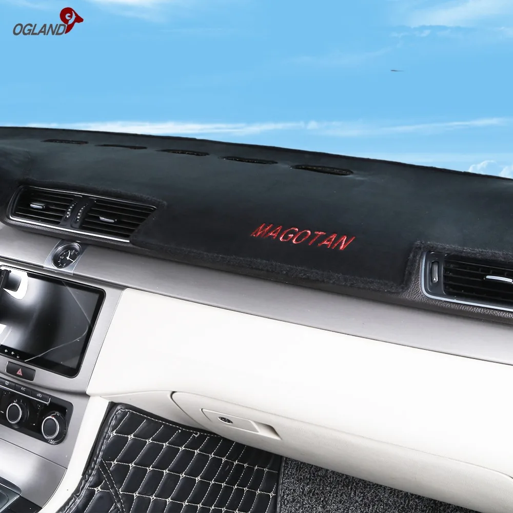 

Car Dashboard Avoid Light Pad, Anti-Slip Mat for VOLKSWAGEN B6 B7 2012-2016 Passat Magotan Car Instrument Platform Cover
