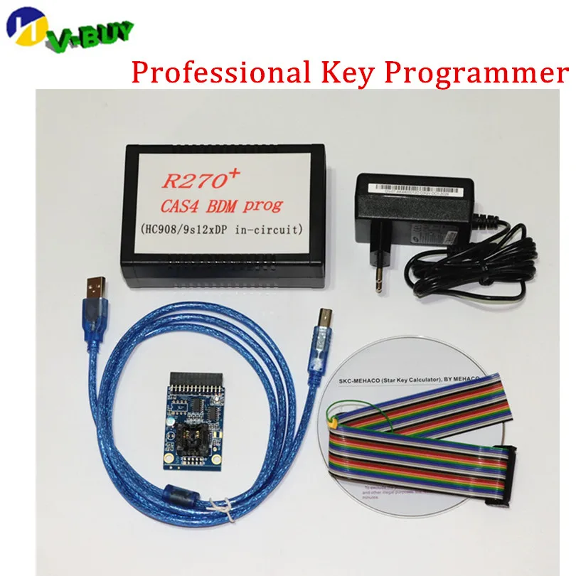 

Auto Key Programmer R270+ CAS4 BDM Programmer Professional Key Programmer
