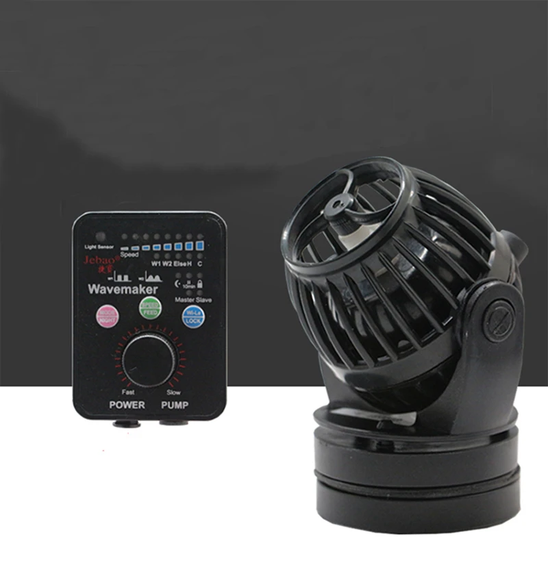 

110v-240v rw-4 marine aquarium wireless master/slave control wave maker 10w fish tank propeller water pump