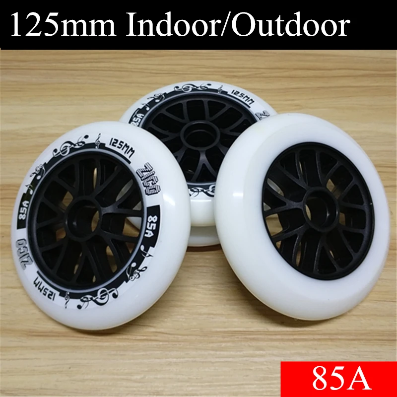 125mm Durable 85A PU Speed Skates Wheel for Indoor Outdoor Asphalt