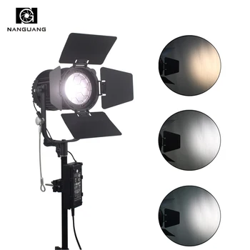 

CN-60FC 60W Bi-color LED Fresnel Light RA95 3200K-5600 LED Spotlight with Dimming Knob+DMX512+Light Bag for Photo Video Studio