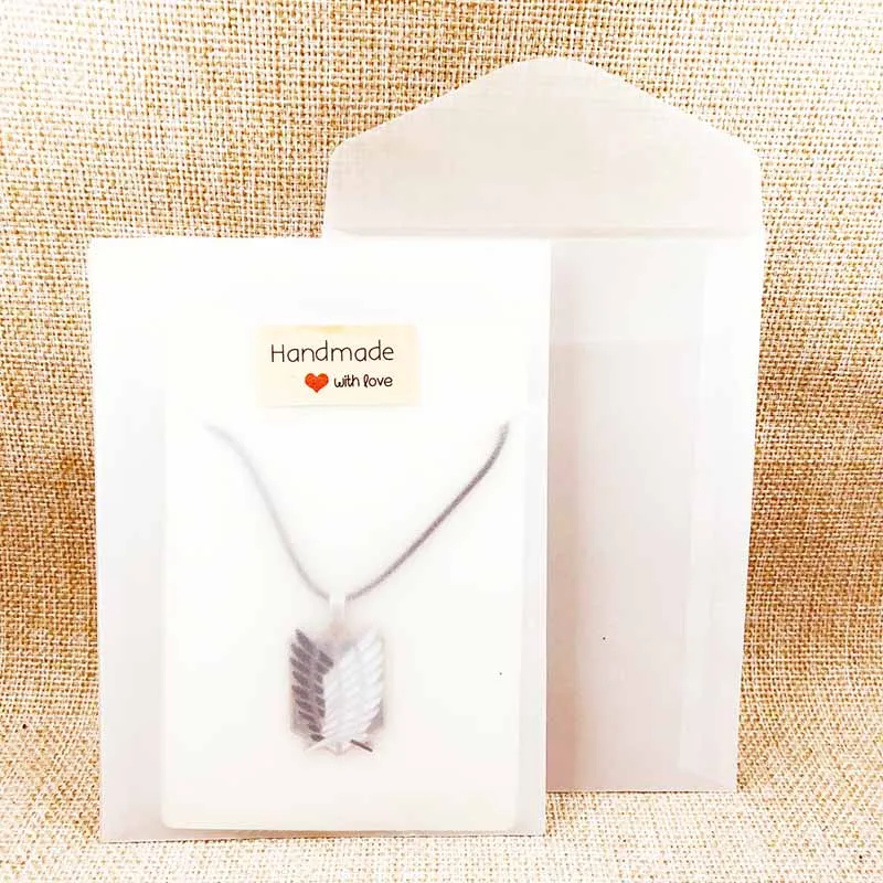 

20pcs Frosted Pendante/Necklace Bag Jewelry Packing Gift Bag Not For Food 11.5x15cm Necklace Card Pendant Card