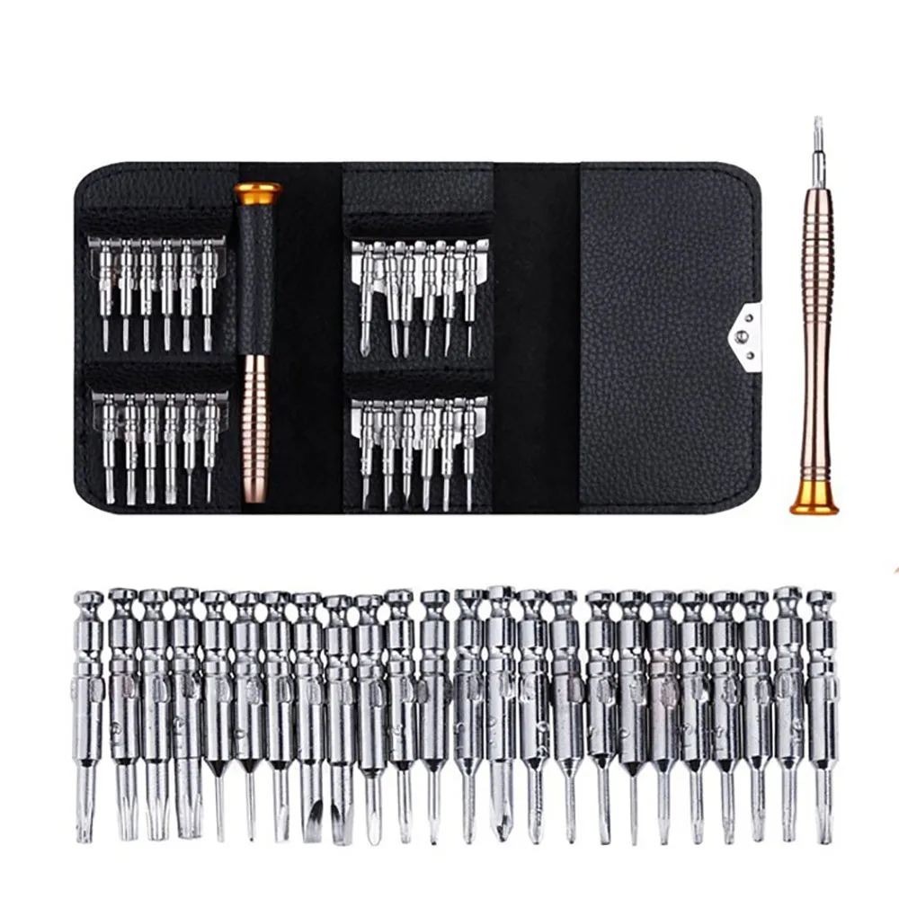 

Multifunctional Screwdriver Set 25 In 1 Torx Multifunctional Opening Repair Tool Set Precision Screwdriver for Phones Tablet PC