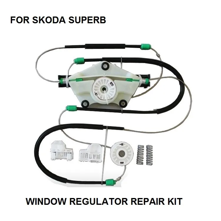 Oe#3B1837462 автомобиля электрический стеклоподъемник комплект для ремонта для Skoda Superb стеклоподъемник передний правый 2001-2009