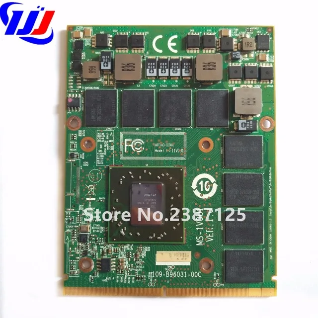 Новинка для MSI MS 16F1 16F2 16F3 1656 1727 ноутбук Видеокарта ATI Mobile Radeon HD5870M HD5870 1 ГБ GDDR5 чехол для накопителя