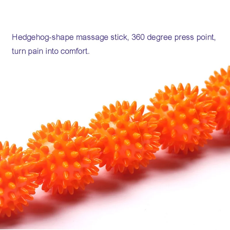 Massage Stick Spiky Trigger Point Relief Muscle Pain Stress Fitness Fascia Ball Roller Health Care Relax Muscle