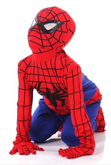 

Superhero Adult Spiderman Costume Adult Halloween Cosplay Lycra Spandex Full Bodysuit Plus Size Spiderman Costume For Men