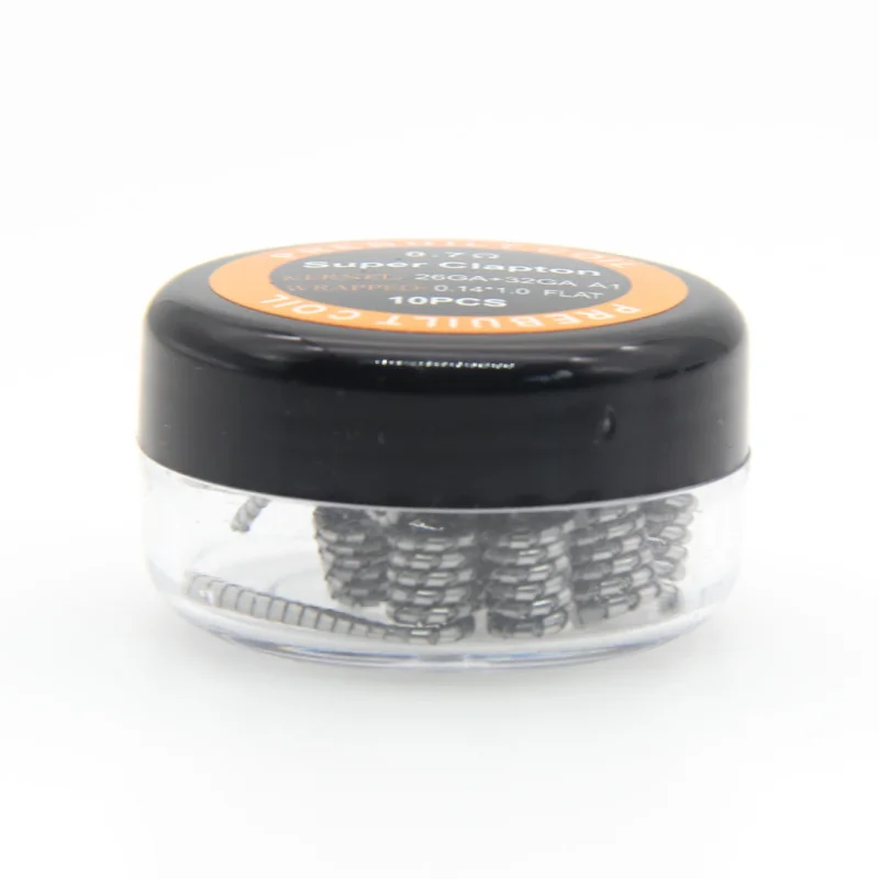 Готовые катушки Core Super Clapton/Juggernaut /Staggered /Hero Alliance/Half staggerfused Clapton для вейпа RDA