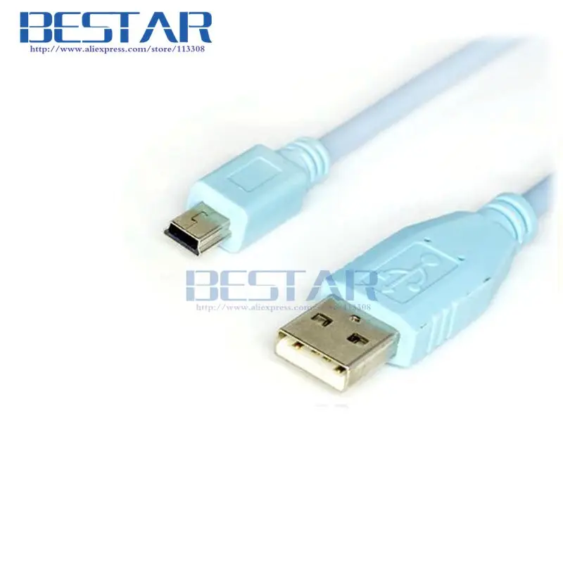 CAB CONSOLE USB для mini 5p кабеля 1 8 м 6 футов CISCO WS C3750X 2921 2911 2951 кабели распределительной