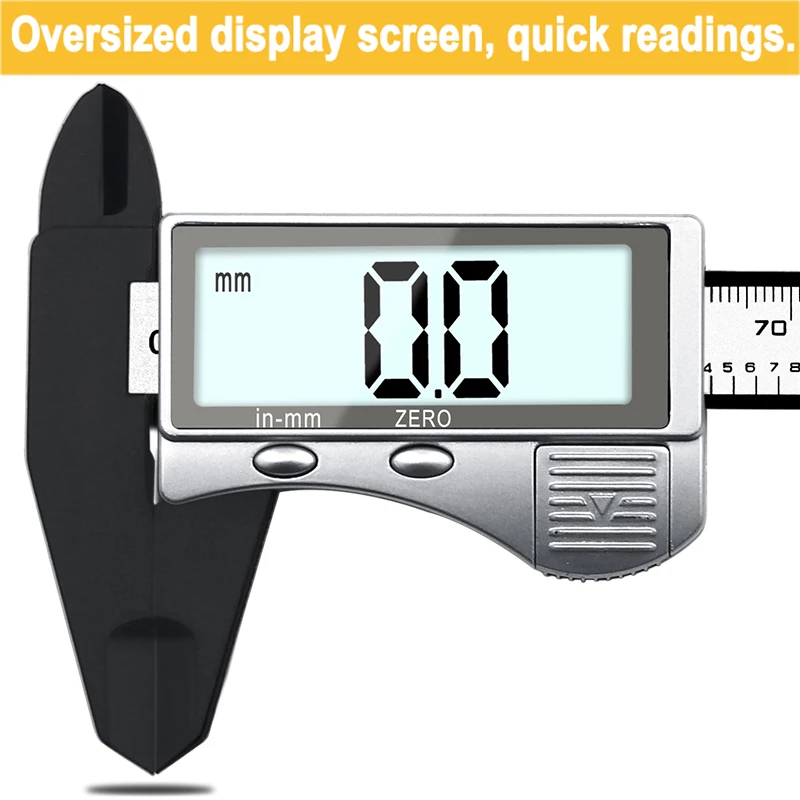 Цифровой штангенциркуль 0-150 мм Метрическая дюймовая фракция Электронный штангенциркуль микрометр измерительные инструменты
