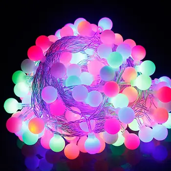 

30M 300 LED Ball Fairy String Lights Lamps Garlands For Christmas Tree Xmas Holiday Wedding Garden Outdoor Indoor Decoration