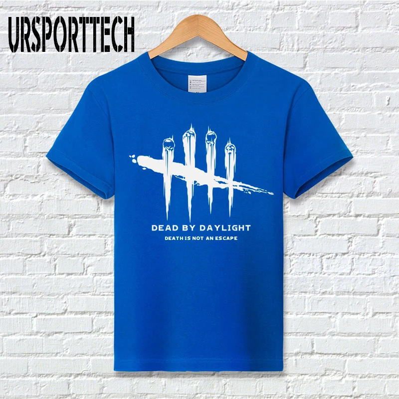 URSPORTTECH бренд игра тема Dead by Daylight футболка для мужчин и женщин летние хлопковые футболки с короткими рукавами аниме футболка Homme
