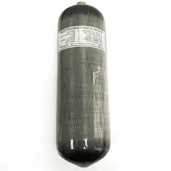 Композитное углеродное волокно цилиндр сжатого воздуха 4500Psi 9L PCP воздушный бак высокого давления Пейнтбол Бак PCP air винтовка Охота