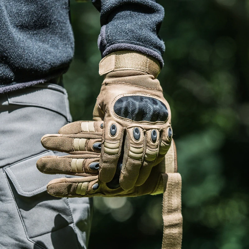 

Touch Screen Tactical Gloves Military Army Paintball Shooting Airsoft Combat Anti-Skid Rubber Hard Knuckle Cycling Hiking Gloves
