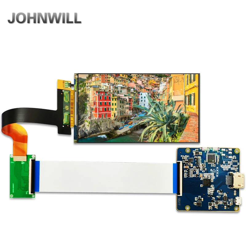 

Hot 5.5 inch 1440x2560 2K IPS screen for Raspberry Pi 3 LS055R1SX03 LCD display with HDMI to MIPI controller board Touch Screen