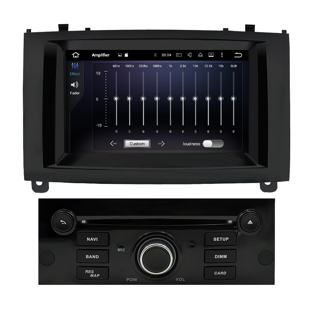 Discount 4G RAM Android 9.0 Car DVD Player Multimedia Stereo For Peugeot 407 2004 2005 2006 2007 2008 2009 2010 Auto Radio GPS Navigation 14