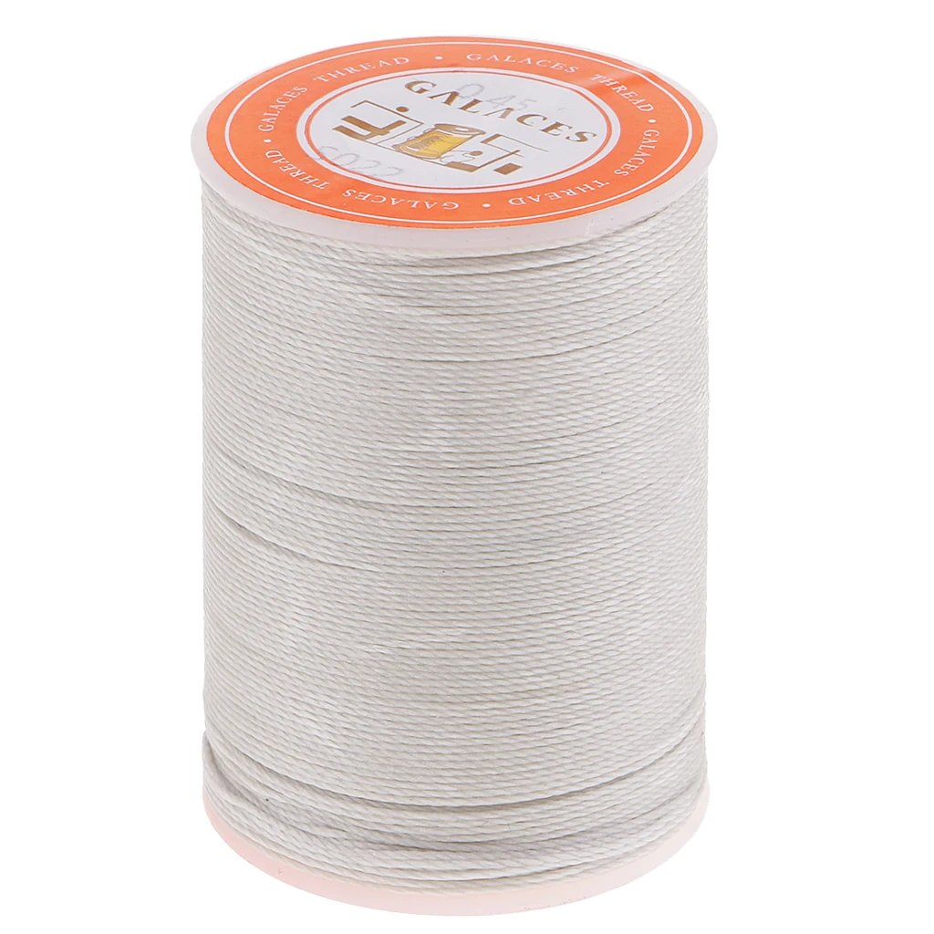 12 Colors 0.45mm Durable Leather Sewing Waxed Thread Cord For DIY Handicraft Tool Hand Stitching Thread 85 Meters