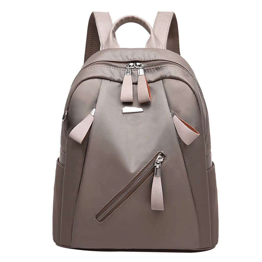 OCARDIAN, новинка, Модный женский Одноцветный рюкзак с USB, многофункциональная простая сумка для отдыха и путешествий, Студенческая сумка J10