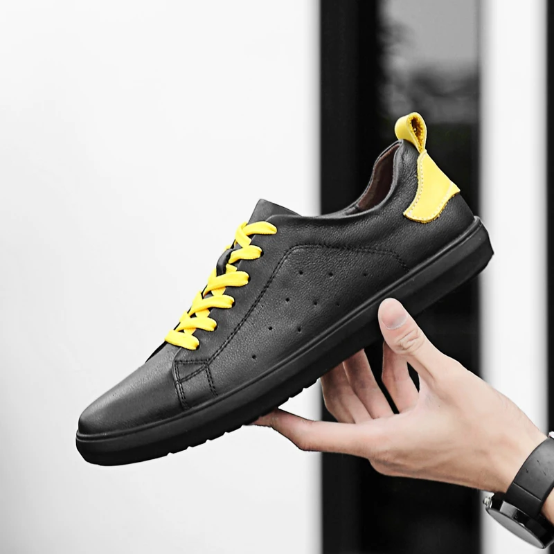 

Genuine Leather Casual Shoes Fashion Men Shoes Breathable Comfortable Men Real Leather Shoes Lace-up Moccasins size 36~45 C4