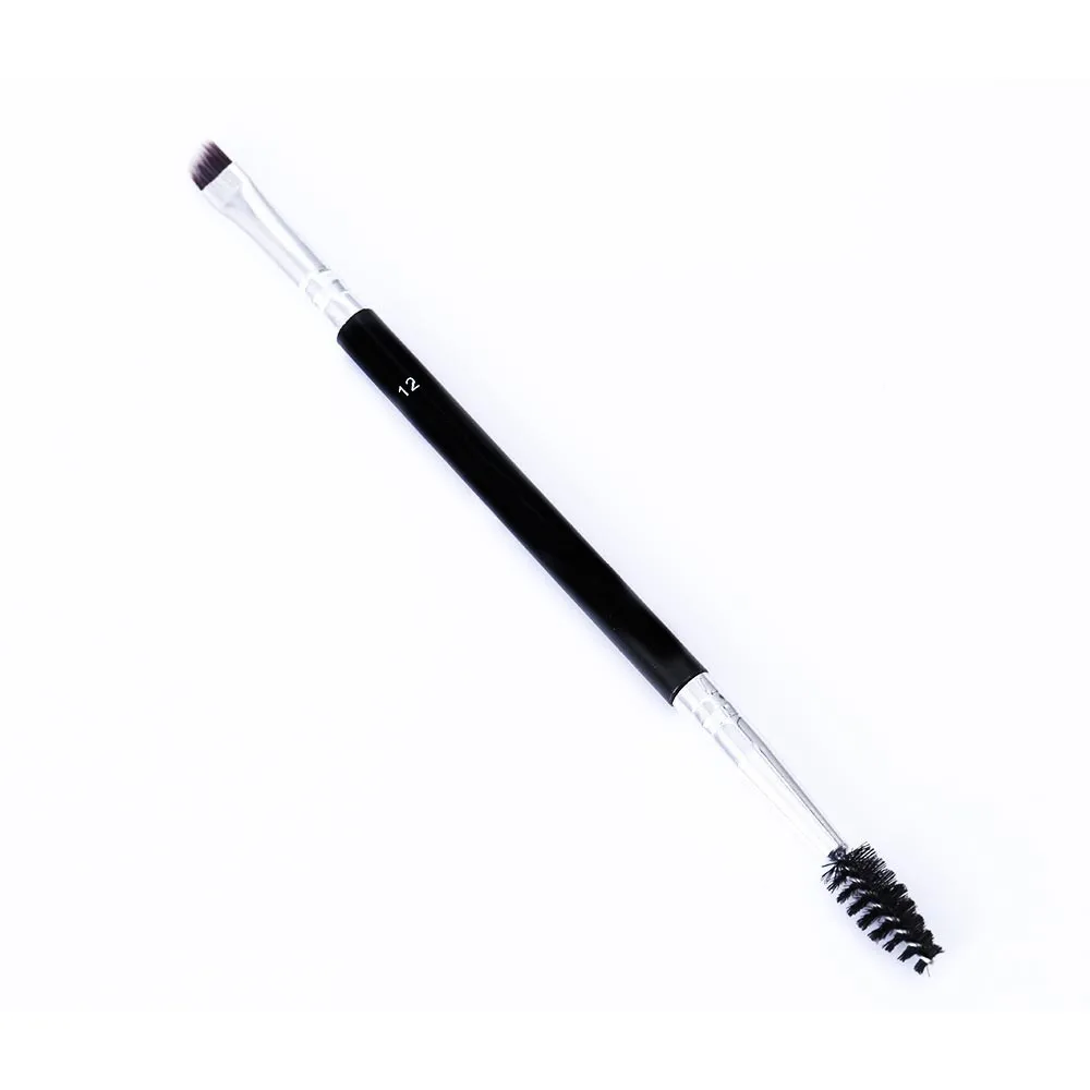 New High Quality Make up Large Synthetic Duo Brow Brush Blending Eyebrow Makeup Brushes Kitin