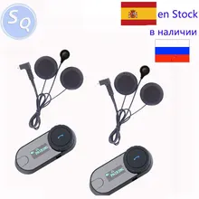 Pantalla LCD Radio FM + Auricular Suave TCOM-SC Casco Auricular bluetooth intercom casco de la motocicleta headset bt interfono