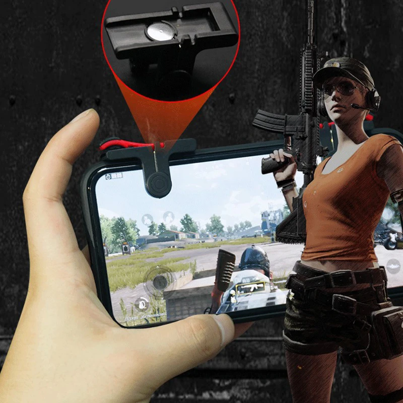 2 шт. PUBG мобильный геймпад пусковая кнопка пускового огня L1R1 стрелок пусковой