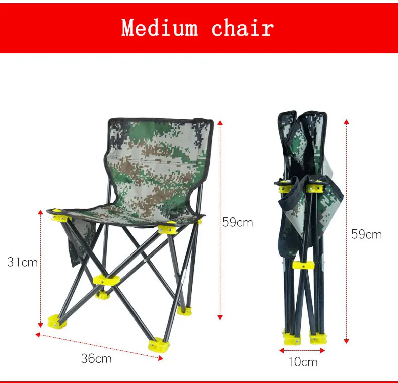 Складное кресло для кемпинга из алюминиевого сплава, супер сильный подшипник, ноктивность, держатель удочки, рыболовные стулья, многофункциональные стулья - Цвет: B