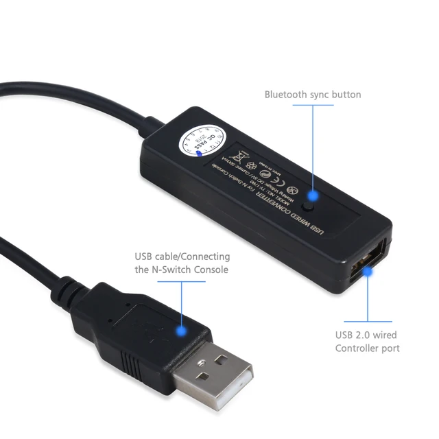 Special Offers Switch USB Wired/Bluetooth Converter Adapter for PS4,PS3,XBOX ONE 360,Switch Pro Controller,PC to Nintend Switch NS Console