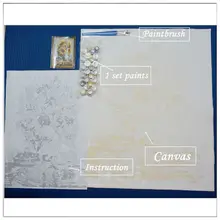 Paint by Numbers Digital Oil Painting On Canvas Handwork Unique Gift Colorful Horse