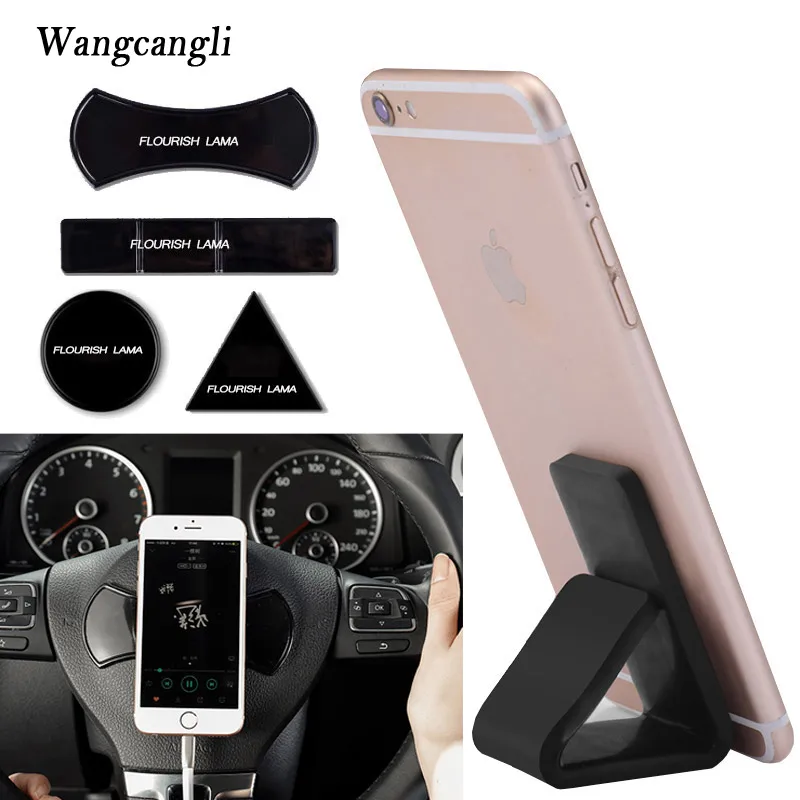 

Flourish Lama Expanding Stand and Stickers for Smartphones and Tablets Nano Rubber Mobile Phone Holder For Pad MultiFunction