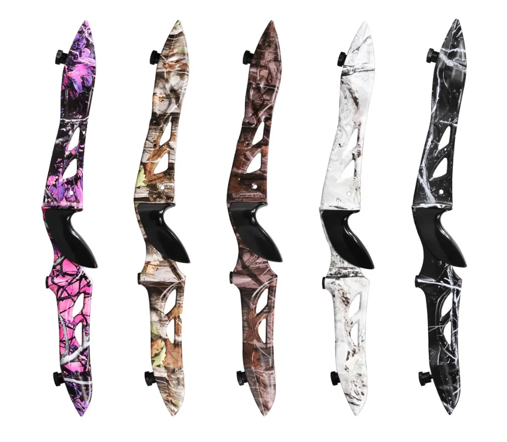 

Sanlida Archery Recurve Bow Riser Magnesium Riser 23" Camo color Beginner Bow Riser Practice Bow Hunting Shooting Outdoor Sport